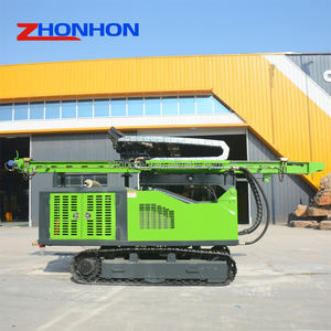 <span class=keywords><strong>Pile</strong></span> driver solaire à chenilles pour panneaux photovoltaïques, machine de piquage de poteaux solaires à vis de petite taille - Product Image 6