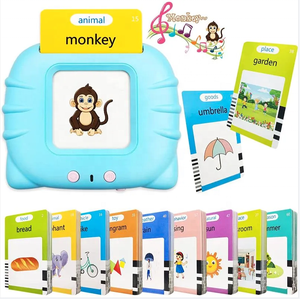 Jouet enfant en bas âge pour 2 3 4 5 ans garçons et filles autisme jouets sensoriels jouets Montessori 224 <span class=keywords><strong>mots</strong></span> de vue parler cartes Flash impression - Product Image 2