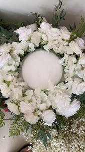 Boule de Fleurs de Rose Artificielle de Muguet Boule de Fleurs de Mariage Centres de Table Chandelier Boule de Fleurs - Product Image 6