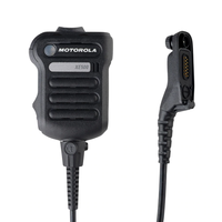 XE500 PMMN4107ABLK Suppression du bruit RSM avec bouton Man Down submersible pour radios portables Motorola série APX