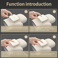 Mini gants de massage des mains électriques sans fil portables compresse chaude à 4 points avec airbag et mini masseur de main chauffant
