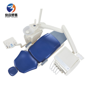 Fauteuil <span class=keywords><strong>dentaire</strong></span> de luxe à montage supérieur, modèle neuf de haute qualité, toutes options, pour chirurgie implantaire, avec instruments de laboratoire intégrés, sécurité optimale - Product Image 2