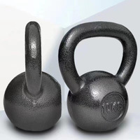 Vente en gros usine Chine : Kettlebells en fonte unisexe pour fitness, revêtement émaillé, design monobloc, pour la force