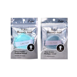LMLTOP <b>Flocked</b> <b>Powder</b> Puff Teardrop Shape Loose Setting <b>Powder</b> Pad Single Pack A80289 - Product Image 1