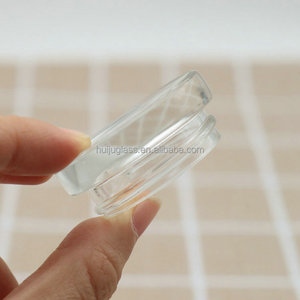 Frascos concentrados de 1 gramo, 3ml, 5ml, 7ml, frascos de vidrio grueso de perfil bajo, recipientes <span class=keywords><strong>con</strong></span> tapas de aluminio y metal - Product Image 3