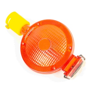 Vendita calda durevole in plastica rosso solare lampeggiante semafori a batteria in cantiere lavoro barriere di traffico LZL marca - Product Image 2