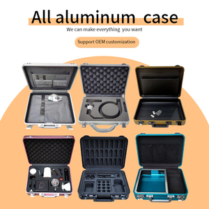 Customizable Small Aluminum Tool Attache Case Portable <strong>Storage</strong> Case for Equipment OEM Support - Product Image 4