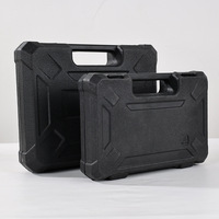 Ensemble d'outils à main professionnels de 16 pièces en acier à haute teneur en carbone, kit de quincaillerie avec étui rigide pour la réparation automobile, les travaux de bricolage et les situations d'urgence