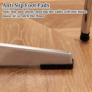 Tavolino da Caffè Minimalista Moderno con Telaio in Metallo Regolabile in Altezza e Piano in MDF per Hotel e Uso Domestico Arredamento Soggiorno - Product Image 6