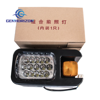 Lampu Depan Kombinasi LED Genhorizon 3 Lubang Dudukan M10 2.05kg Suku Cadang Wheel Loader 4130000543