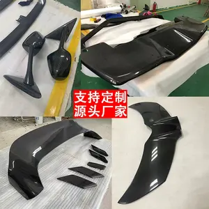 Spoiler in Fibra di Carbonio PP Personalizzato per Baule <span class=keywords><strong>Auto</strong></span> SEAT <span class=keywords><strong>LEON</strong></span> Ibiza - Product Image 4