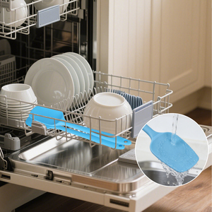 Juego <span class=keywords><strong>de</strong></span> Utensilios <span class=keywords><strong>de</strong></span> <span class=keywords><strong>Cocina</strong></span> <span class=keywords><strong>de</strong></span> Silicona Azul <span class=keywords><strong>de</strong></span> 5 Piezas, Antiadherentes, con Logotipo Personalizado al por Mayor, Espátula <span class=keywords><strong>de</strong></span> Silicona, Juego <span class=keywords><strong>de</strong></span> Utensilios <span class=keywords><strong>de</strong></span> <span class=keywords><strong>Cocina</strong></span> - Product Image 4