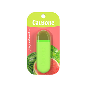 Barra Refrescante Bucal Sin Nicotina, Inhalador de Aromaterapia 100% Natural de Frutas y Menta, Ayuda Portátil para Dejar de Fumar para un Aliento Fresco - Product Image 1