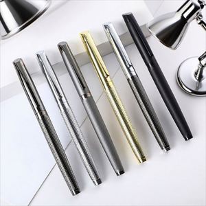 High Quality Stainless Steel Metal Signature Ballpoint Roller Ball <b>Pen</b> with Custom Logo for Promotional Business and Writing - Product Image 1