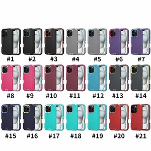 Lichicase Bán Buôn Trường Hợp Điện Thoại Phía Trước Và Trở Lại Chống Sốc Cover Quay Lại Lai Hậu Vệ Nhiệm Vụ Nặng Nề Chống Trọng Lực Armor Điện Thoại Trường Hợp - Product Image 2