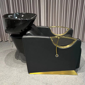 Sillón Lavacabezas de Diseño Moderno Z con Tazón Negro, Precios al por Mayor para Centros de Belleza y Barberías - Product Image 3
