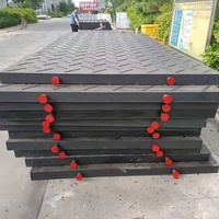 Großhandel Langlebige 4x8 HDPE Kunststoffplatten Temporäre Bodenschutzmatte für Bauarbeiten