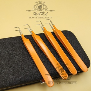 Pinces pour extensions de cils, pinces colorées pour cils, pinces personnalisées pour extensions de cils, ensemble de pinces pour extensions de cils, fournitures pour cils - Product Image 4
