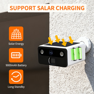 <span class=keywords><strong>Caméra</strong></span> <span class=keywords><strong>de</strong></span> <span class=keywords><strong>surveillance</strong></span> extérieure intelligente Tuya sans fil WiFi à énergie solaire avec alarme sonore et lumineuse, la plus vendue - Product Image 4