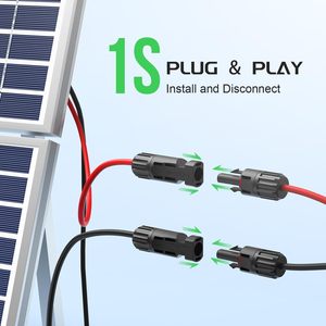 30A Solar Y-tak kabelconnector 1 naar 2 parallelle adapter H1Z2Z2-K PV-kabel voor zonnepaneelsysteem - Product Image 4