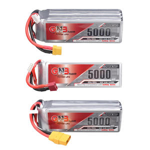 Enerforce ก้อนแบตเตอรี่ลิเธียมโพลิเมอร์14.8V 5000mAh 7.4V <span class=keywords><strong>11.1V</strong></span> 14.8V 22.2V 100C FPV RC แบตเตอรี่รถยนต์โดรน - Product Image 5