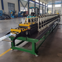 Machine de profilage de canaux de support photovoltaïque réglable en hauteur pour la pose de panneaux solaires et la construction de structures solaires