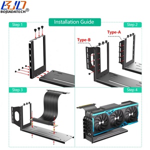 Soporte de Montaje Vertical para Tarjeta Gráfica <span class=keywords><strong>PCI</strong></span> <span class=keywords><strong>Express</strong></span> 4.0 X16 <span class=keywords><strong>PCI</strong></span>-E 5.0 16X, <span class=keywords><strong>3</strong></span> Ranuras, para Base de GPU Externa - Product Image 5