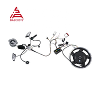 Faisceau de câblage noir SiAECOSYS pour contrôleur Votol/Fardriver, système d'affichage pour vélo électrique - Nouveau