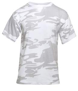 Camiseta de camuflaje Camiseta de cuello redondo de ajuste regular - Product Image 3