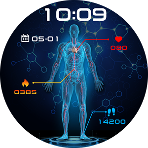 Meilleure montre intelligente ET470 Suivi de la santé Cadran à écran rond non invasif BT Calling Sport Smartwatch - Product Image 3