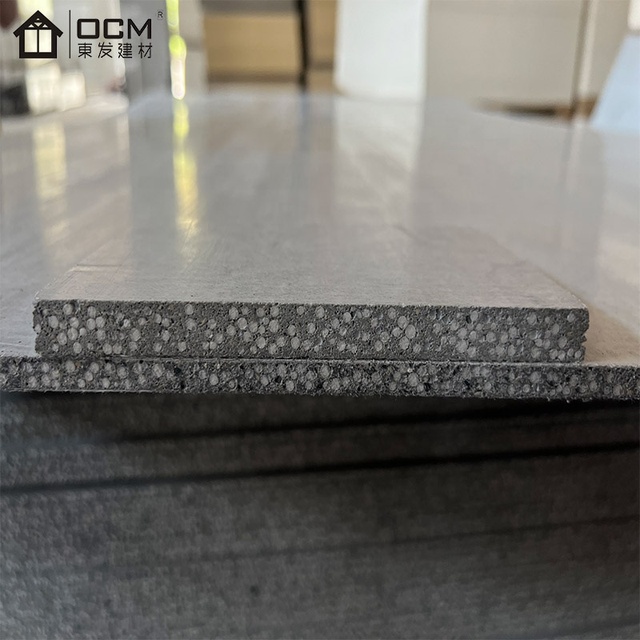 Lightweight MgO EPS Board A1 Fire Rated Magnesium Oxide Sandwich Panel for Wall Roof Construction CE Certified Factory Direct