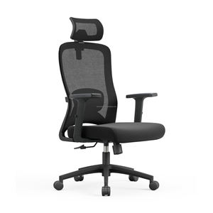Silla de oficina giratoria de malla con respaldo alto, económica, de Foshan, China, para personal y gerentes, sillas ergonómicas de malla - Product Image 3