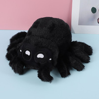Jouets en peluche Lucas l'araignée de 20cm pour petit bébé noir blanc Gery jouets en peluche araignée de dessin animé poupée en peluche pour enfants cadeau