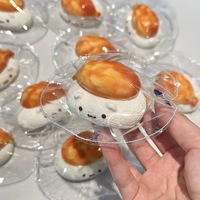 Mainan Penghilang Stres Sushi Kucing, Squishy Slow-Rebound, Silikon Food-Grade untuk Usia 14+ Tahun