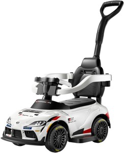 Auto de Juguete <span class=keywords><strong>Toyota</strong></span> GR <span class=keywords><strong>Supra</strong></span> <span class=keywords><strong>GT4</strong></span> con Licencia, con Pedales, Batería Opcional, Música, Reposapiés y Manija de Empuje - Product Image 4