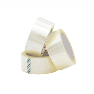 카톤 밀봉용 고압정 투명 폴리에스터 포장 테이프 단면 무소음 저온저항 보프 테이프 - Product Image 3