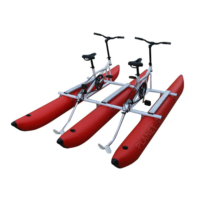 Portable Sea Cycle Water Bike Sport Entertainment Pedal Bottle Bike Inflatable Water Bicycle For Sale