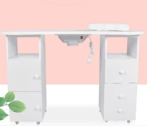 Mesa de Manicura Multifuncional Wss 2025 Sober con Cajones, Mesa para Uñas con Aspirador, Spa para Uñas - Product Image 5