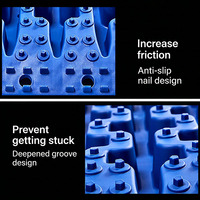 Duonik Factory Direct Rail de récupération 4x4 double antidérapant résistant aux UV avec trous de montage