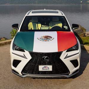 Conçu sur mesure <span class=keywords><strong>Jordan</strong></span> Flag Football Games Couverture de capot de voiture <span class=keywords><strong>Jordan</strong></span> Couverture de capot moteur de voiture - Product Image 5