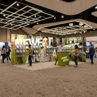 Étagères réglables en aluminium 10x20 pour présentoirs portables, stand d'exposition pour salon professionnel