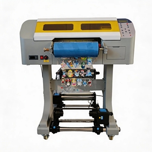 Impresora UV DTF de Doble Cabezal, Nuevo Modelo 2026, Pequeña, 2 en 1, para Impresión de Cajas y Carcasas de Móviles, Impresora UV DTF de 30 cm con Laminación - Product Image 4