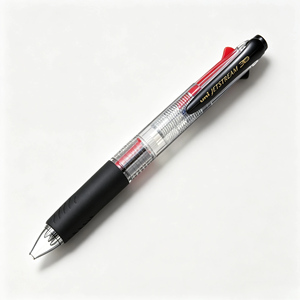 jetstream 3 color multi <b>pen</b> SXE3400A07 0.7mm <b>silver</b> ion antibacterial retractable triple ink ballpoint <b>pen</b> black red blue refil - Product Image 6