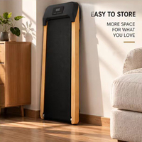 Tapis de marche électrique en bois écologique, durable, pour la maison, 0,65 CV, écran LED, faible bruit, bande antidérapante, vente en gros, personnalisable