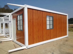 Casa Contenedor de Lujo Prefabricada de 20 pies Lista para Habitar o Usar como Restaurante, Casa Pequeñ<span class=keywords><strong>a</strong></span> Prefabricada de Acero - Product Image 2