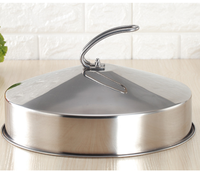 Marmite à soupe multi-couches Yolecen de grande capacité en acier inoxydable 40-70 cm, grand cuiseur vapeur pour la cuisine