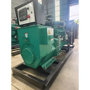 ขายเครื่องกําเนิดไฟฟ้าดีเซล 100kw 125kva พร้อมเครื่องยนต์ Cummins ระบายความร้อนด้วยน้ําชุดกําเนิดเสียงกันเสียง 100kw