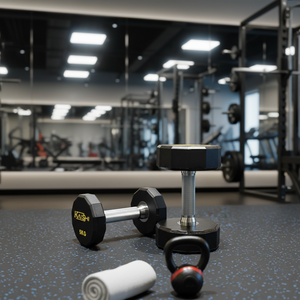 Mancuernas Hexagonales de Goma KAISHI <span class=keywords><strong>con</strong></span> Agarre Antideslizante, <span class=keywords><strong>Pesas</strong></span> Libres para Gimnasio en Casa, para Hombres y <span class=keywords><strong>Mujeres</strong></span>, Entrenamiento de Cuerpo Completo - Product Image 5