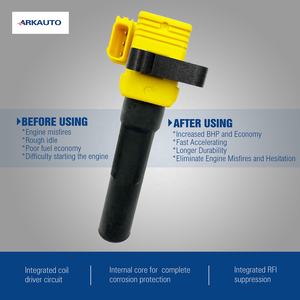 Paquetes de bobina de encendido ARKAUTO Yellow Racing Performance UF528 UF565 22433-AA550 22433-AA451 para <span class=keywords><strong>SUBARU</strong></span> <span class=keywords><strong>IMPREZA</strong></span> SAAB 9-2X <span class=keywords><strong>2</strong></span>,<span class=keywords><strong>0</strong></span> T EJ20 - Product Image 3