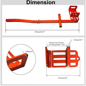 Jh-mech cam decking cờ lê công cụ chống trượt thiết kế có thể điều chỉnh tiện lợi thép boong Board thẳng công cụ - Product Image 2
